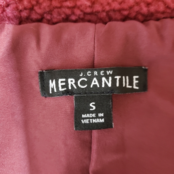 J Crew Mercantile Faux-Sherpa Fleece Vest - Picture 5 of 7